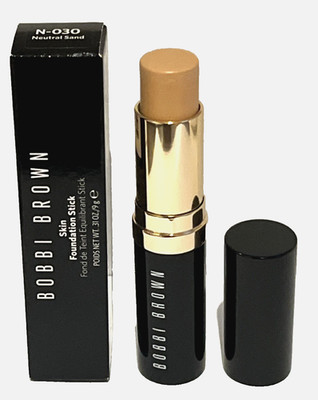 Bobbi Brown Skin Foundation Stick N-030 Neutral Sand .31 oz / 9 g New In Box