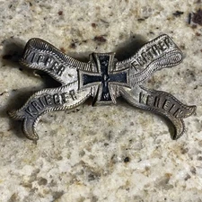 WW1 WWI German Veterans Warrior Association Badge Pin “Wipper-Further”