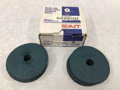 UNITED ABRASIVES-SAIT - 60007 Fiber Disc: 5'' x 7/8'' PACK OF 20