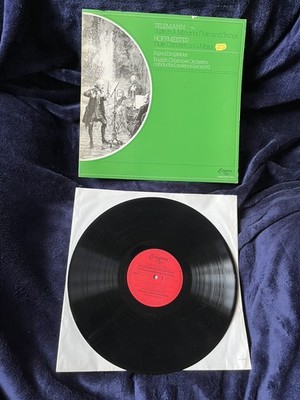 Telemann Hoffmeister Suite A Minor Flute & Strings / Flute Concerto G Major LP