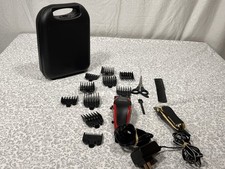 Wahl CNT2-W USA Made Clipper  9807 Trimmer Set w/ Guards  Case Works