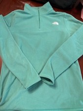North Face Women's 100 Glacier Quarter-Zip Fleece Top