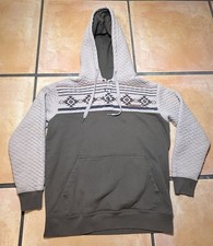 Hooey Hoodie Small Pullover Sweatshirt Aztec Sleeve Hood Western Graphic