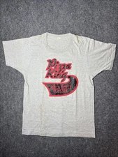 Vintage Indiana Pizza King T Shirt 80s Screen Stars Single Stitch Tee Men’s L