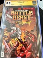 Invincible Universe: Battle Beast # 1 4/25 - Signed Ryan Ottley - CGC SS 9.8