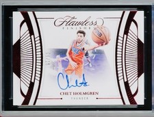 2022-23 Panini Flawless - Flawless Finishes Chet Holmgren #FF-CHG Ruby /15