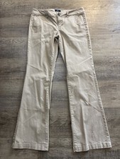 American Eagle Outfitters - Kick Boot Khaki Dress Pants - Size 8