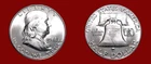 1948-D ***FRANKLIN HALF DOLLAR SILVER 50C GEM-BU+++ MS+++ FROM ROLL