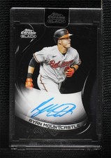 2022 Topps Chrome Black Auto Ryan Mountcastle #CBA-RM Auto 04yj