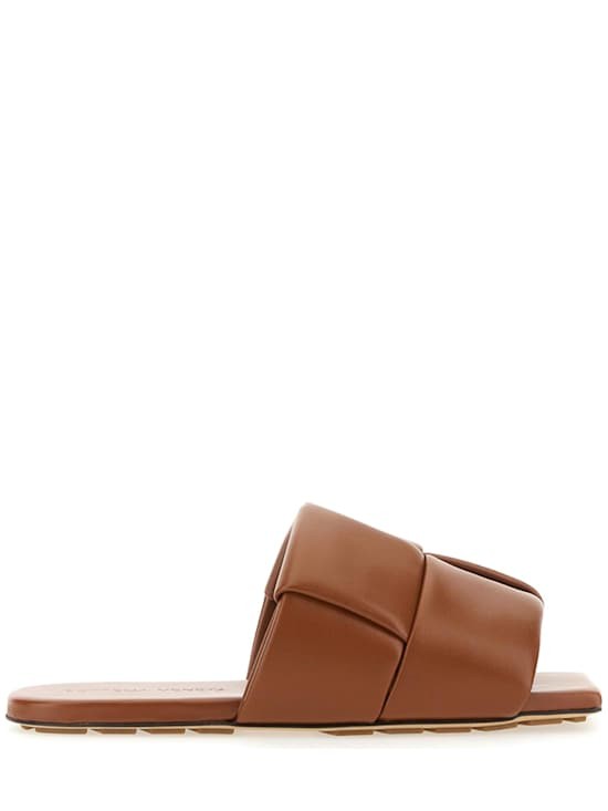 Bottega Veneta - Women - Flat mules with braided details - Brown 285990₽