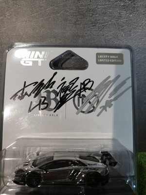 MINI GT LB WORKS LAMBORGHINI AVENTADOR LBWK CHROME IMX 2025