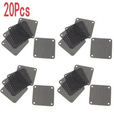 20PCS 40mm PVC Fan PC Dustproof Case Dust Filter Cuttable Computer Mesh Cover y