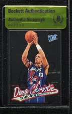 BAS 1996-97 Fleer Ultra Doug Christie #108 Authentic Auto ur8