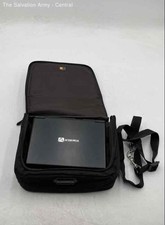 Audiovox D1888 Black Portable 8" LCD Monitor And DVD Player In Case