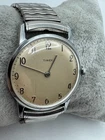 Vintage Men's Timex Mechanical Silver Tone Watch WORKS