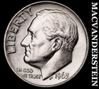 1963 Roosevelt Dime- Silver- Choice Gem Brilliant Uncirculated Luster #J6699