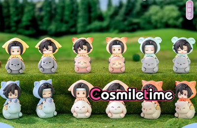 MDZS Wei Wuxian Lan Wangji 12pcs PVC Doll Figures Model Blind Box Collection YZ