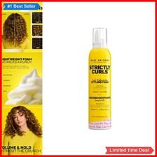 Curl Defining Mousse for Curly Hair 10 Ounce Foam Styling Haircare Frizz