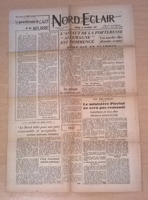 NORDBLITZ vom 18.11.1944 - Der Angriff der Försterin ''Deutschland'' hat begonnen