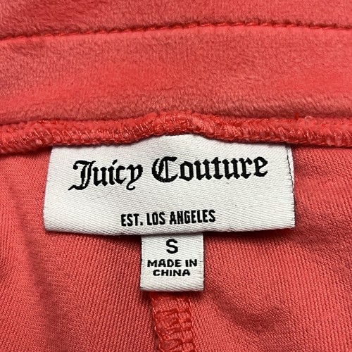 Juicy by Juicy Couture Pink Red Velvet Track Suit Set Size Small NWOT - Picture 15 of 21