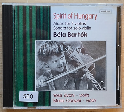Bartok: Spirit of Hungary: Music for 2 violins; Sonata for solo violin CD