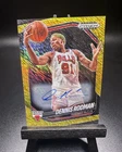 2024-25 Panini Prizm Black Dennis Rodman Gold Shimmer Auto /10 FOTL Bulls #271