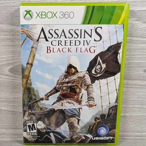 Assassin's Creed IV: Black Flag (Xbox 360, 2013) CIB, Complete, Tested & Works