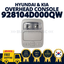 GENUINE OEM Hyundai Kia Lamp Assy Overhead Console Gray 928104D000QW