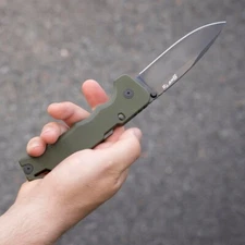 Cold Steel Swift III Folding Knife 4" CPM-M4 Steel Blade OD Green G10 Handle