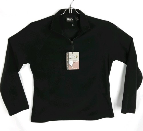DDX Dri Duck Herren Small S weicher Nano Fleece Pullover Sweater Shirt 1/2 Zip