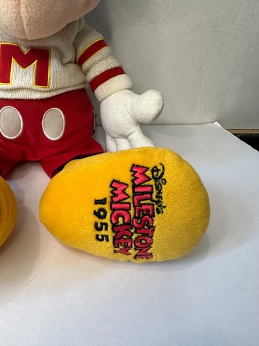 Disney Mickey Mouse Milestone 21" Mickey Mouseketeer 1955 Classic Plush Toy - Picture 4 of 11