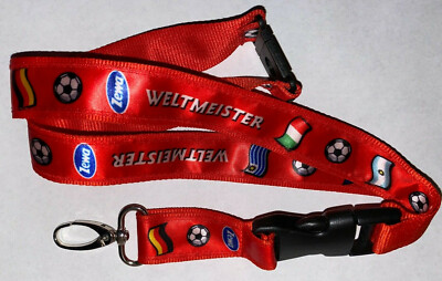 ZEWA Weltmeister Schlüsselband Lanyard NEU (E28)