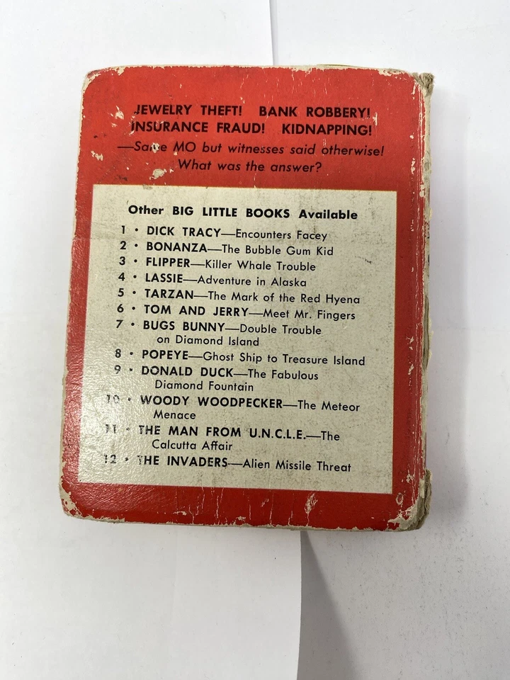 DICK TRACY ENCOUNTERS FACEY BIG LITTLE BOOK Whitman Paul S Newman - Image 2 of 4