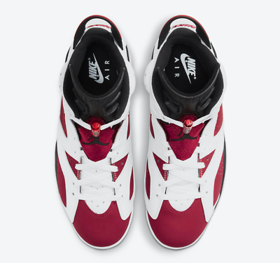 Nike Air Jordan Retro 6 VI Carmine 2021 OG Red Black White Nike Air Jordan Retro 6 VI Carmine 2021 OG Red Black White