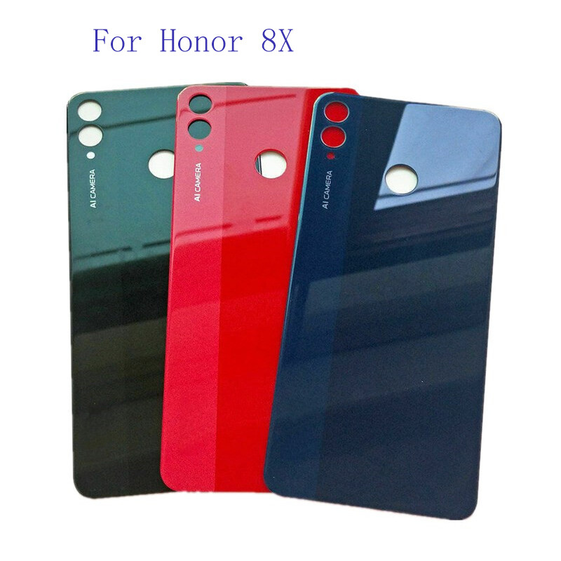 For Huawei Honor 8X Housing Glass Battery Back Door Cover Case