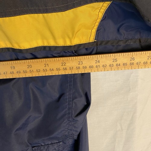Columbia BUGABOO Core Omni-Tech Jacket Men’s L Blue Yellow Waterproof Shell Only - Picture 8 of 10