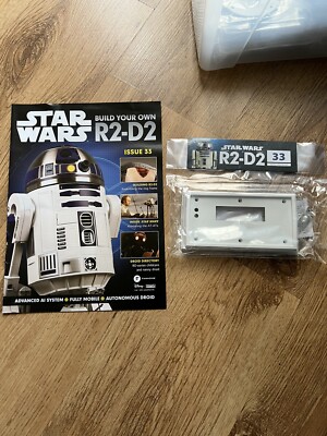 NEU DeAgostini Star Wars R2 D2 MAGAZIN NUMMER 33 ZUSAMMENBAU DES RINGRAHMENS