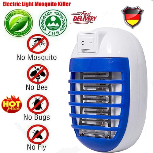 2X Moskito Killer Elektrisch Insektenvernichter LED Insektenschutz Mückenlampen - Bild 5 von 6