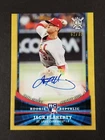 2018 Topps Big League #RR-JF Jack Flaherty RC AUTO 62/99 GOLD Rookie Republic SP