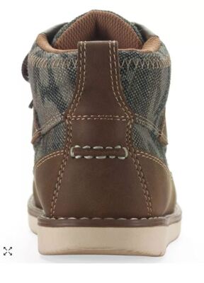 NIB SUN + STONE Boys Kohen Camo Lace Up Chukka Boot $50 | eBay display picture 3