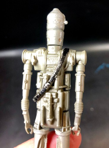 Figura de acción vintage 1980 Star Wars IG-88 con armas Kenner original - Imagen 5 de 7