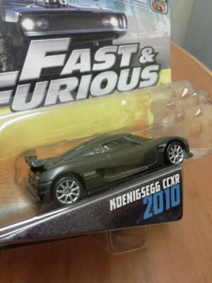 Fast Furious Mattel 2010 KOENIGSEGG CCXR 1:55 # 17 * | eBay