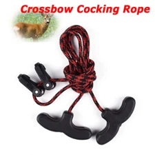 Crossbow Rope Cocking Device String Aid Cocker Device Handle Assist Tool USA