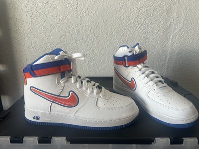 Nike Air Force 1 High Sport NBA White Team Orange Game Royal 