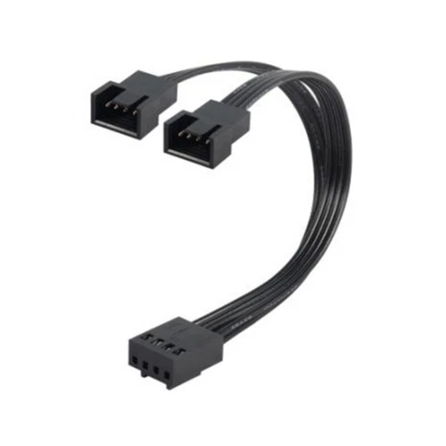 1 to 2 Computer CPU Fan Splitter Fan Extension Power Cable Fan Cooling Splitter