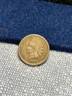 (#101187) Indian Head Cent: 1863.  Fine/VF