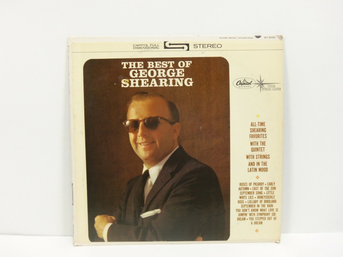The Best Of George Shearing By George Shearing LP Vinyl Record 