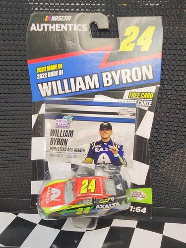 Lot of 2 2022 Wave 1 William Byron #24 Hauler and car 1:64 NASCAR Authentics - Picture 5 of 6