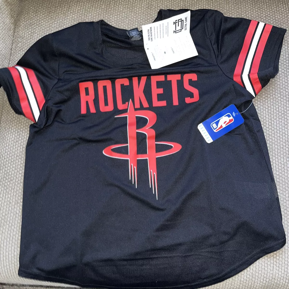 black houston rockets shirt