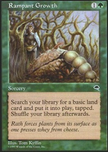 MTG magic cards 1x Rampant Growth Tempest NM-Mint, English | eBay